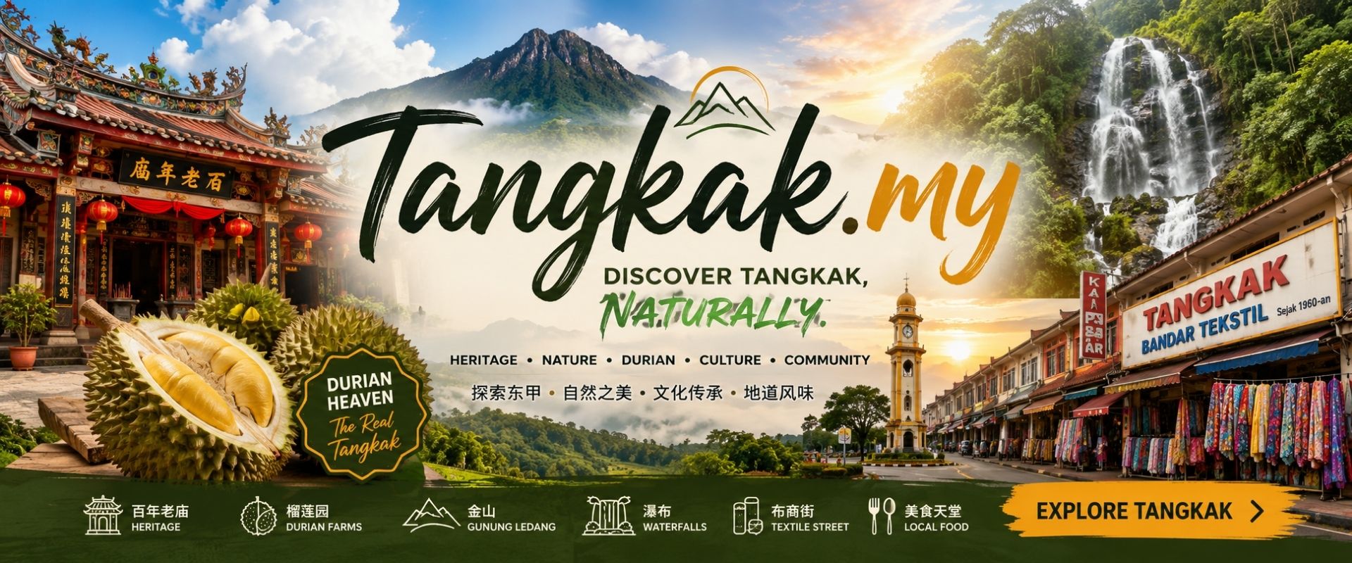 Tangkak.my - Discover Tangkak, Naturally